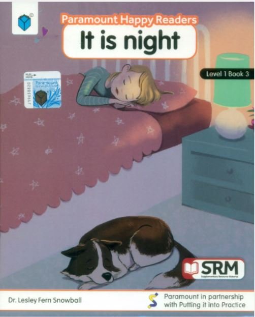 PARAMOUNT HAPPY READERS: IT IS NIGHT LEVEL-1 BOOK 3 - Paramount Books   