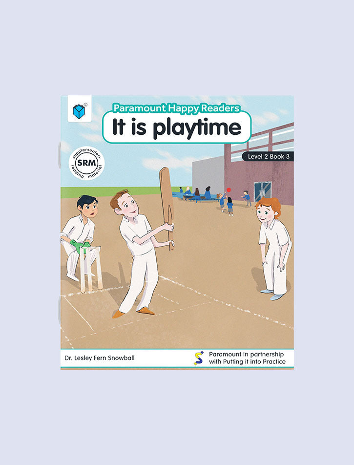 PARAMOUNT HAPPY READERS: IT IS PLAYTIME LEVEL-2 BOOK 3
