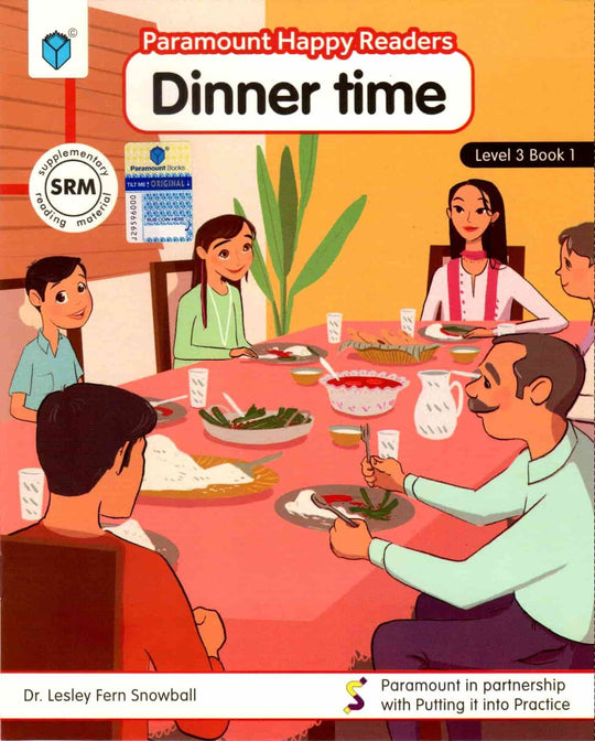 PARAMOUNT HAPPY READERS: DINNER TIME LEVEL-3 BOOK 1 - Paramount Books   