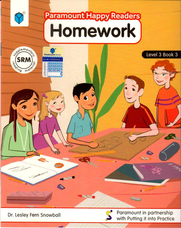 PARAMOUNT HAPPY READERS: HOMEWORK LEVEL-3 BOOK 3 - Paramount Books   