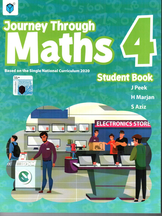 JOURNEY THROUGH MATHS STUDENT BK 4 (KPK) - Paramount Books   