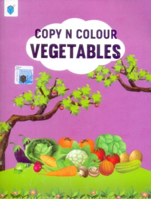 COPY N COLOUR VEGETABLES - Paramount Books   