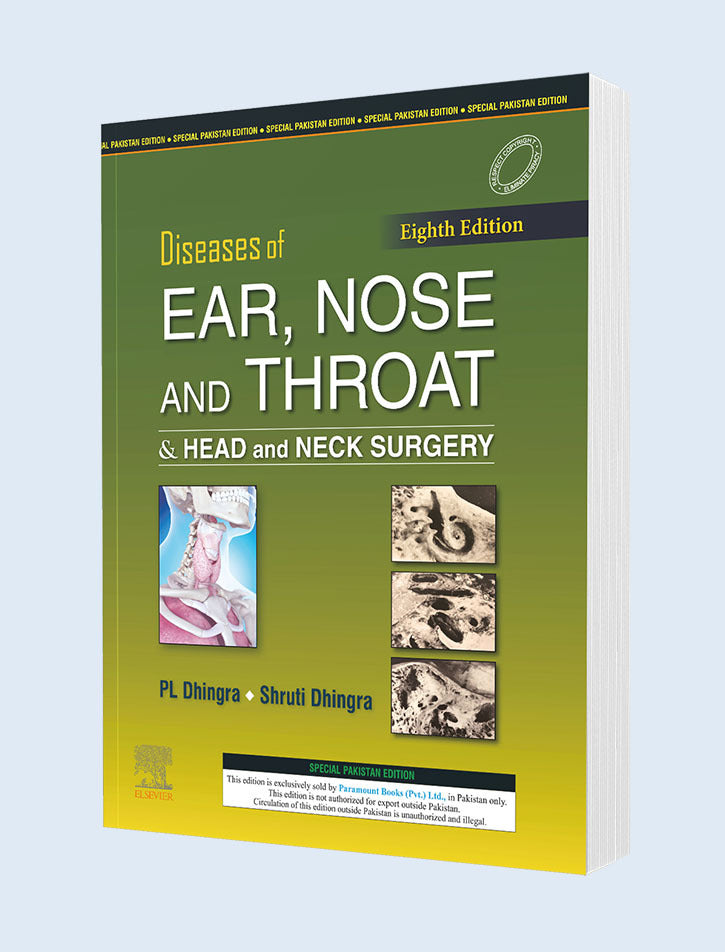DISEASES OF EAR, NOSE AND THROAT & HEAD AND NECK SURGERY 8ED
