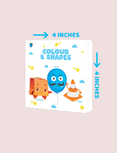 PARAMOUNT LITTLE HAND'S BOARD BOOK COLOURS & SHAPES