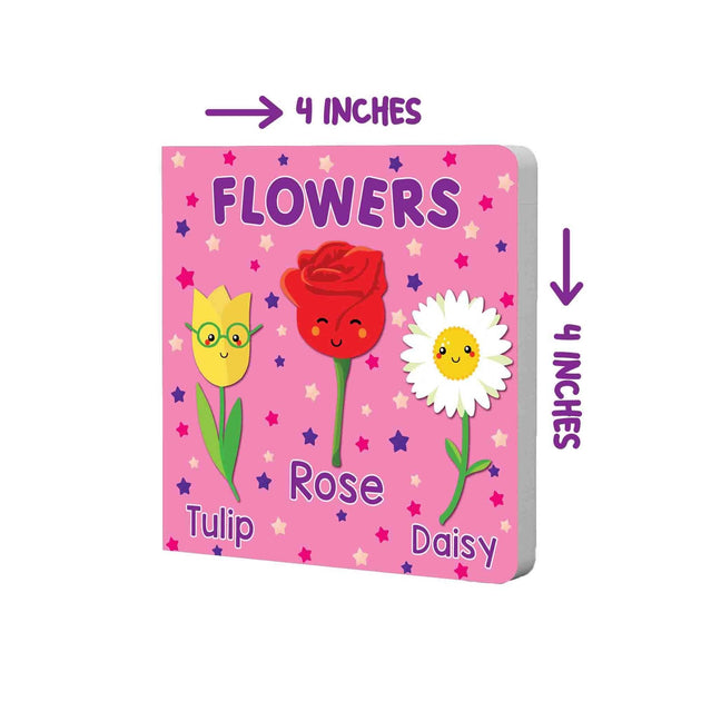 PARAMOUNT LITTLE HAND'S BOARD BOOK FLOWERS - Paramount Books   