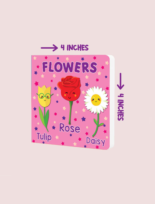 PARAMOUNT LITTLE HAND'S BOARD BOOK FLOWERS