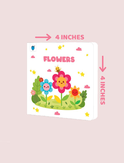 PARAMOUNT LITTLE HAND'S BOARD BOOK FLOWERS