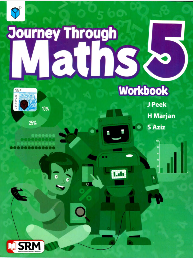 JOURNEY THROUGH MATHS WORK BOOK 5 NEW EDITION (PCTB) - Paramount Books   