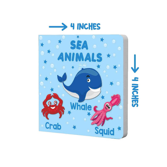 PARAMOUNT LITTLE HANDâ€™S BOARD BOOK SEA ANIMALS - Paramount Books   