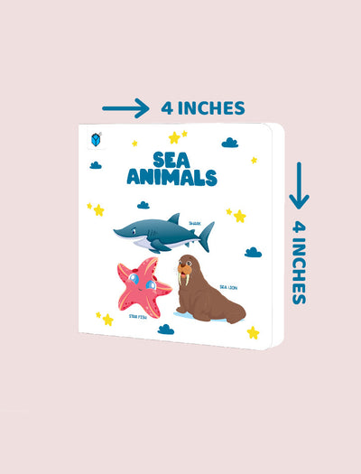 PARAMOUNT LITTLE HAND'S BOARD BOOK SEA ANIMALS