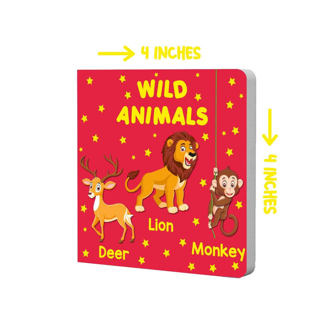 PARAMOUNT LITTLE HANDâ€™S BOARD BOOK WILD ANIMALS - Paramount Books   