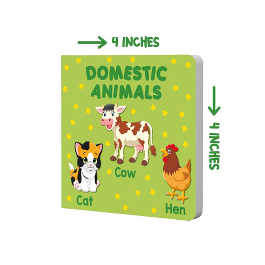 PARAMOUNT LITTLE HANDâ€™S BOARD BOOK DOMESTIC ANIMALS - Paramount Books   