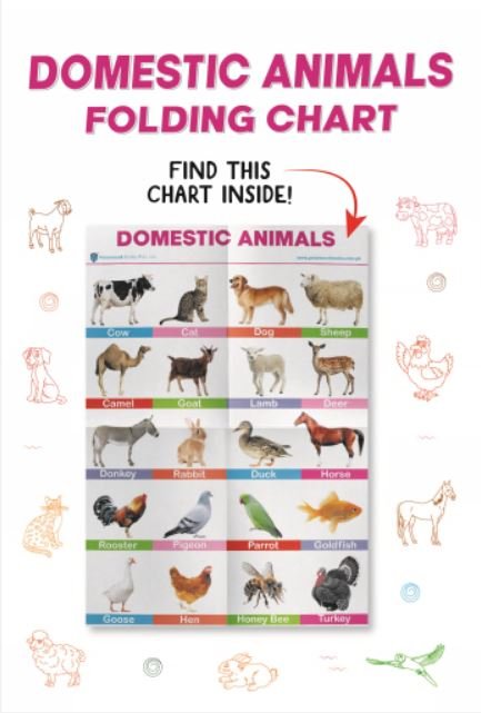 PARAMOUNT DOMESTIC ANIMALS FOLDING CHART - Paramount Books   