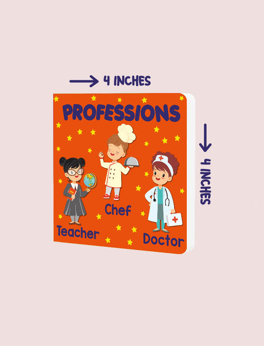 PARAMOUNT LITTLE HAND'S BOARD BOOK PROFESSIONS