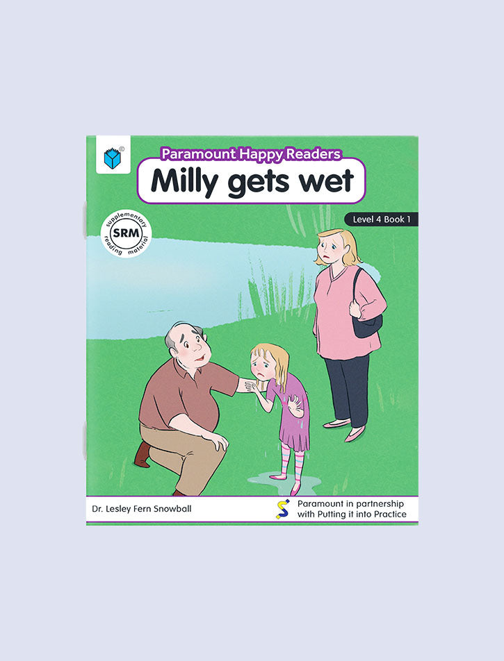 PARAMOUNT HAPPY READERS: MILLY GETS WET L-4 BOOK 1