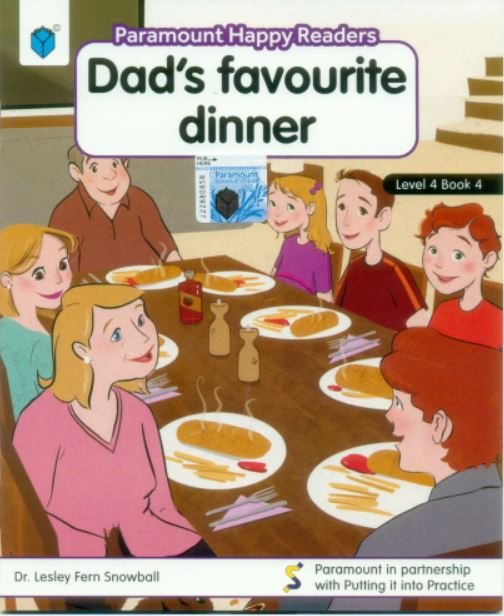 PARAMOUNT HAPPY READERS: DADâ€™S FAVOURITE DINNER L-4 BOOK 4 - Paramount Books   