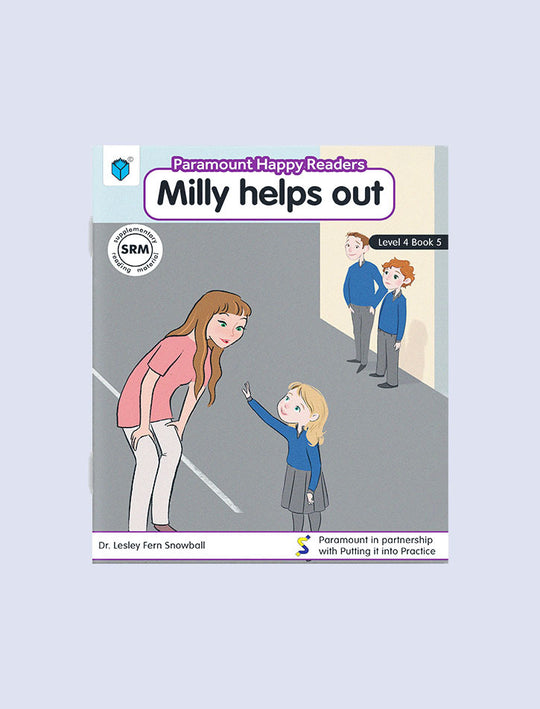 PARAMOUNT HAPPY READERS: MILLY HELPS OUT L-4 BOOK-5