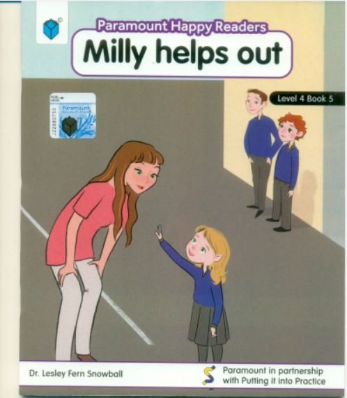 PARAMOUNT HAPPY READERS: MILLY HELPS OUT L-4 BOOK 5 - Paramount Books   