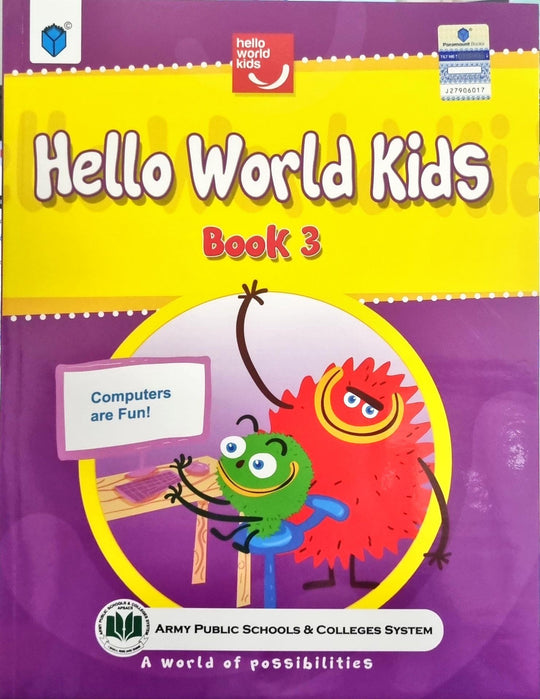 APSACS: HELLO WORLD KIDS BOOK 3 - Paramount Books   