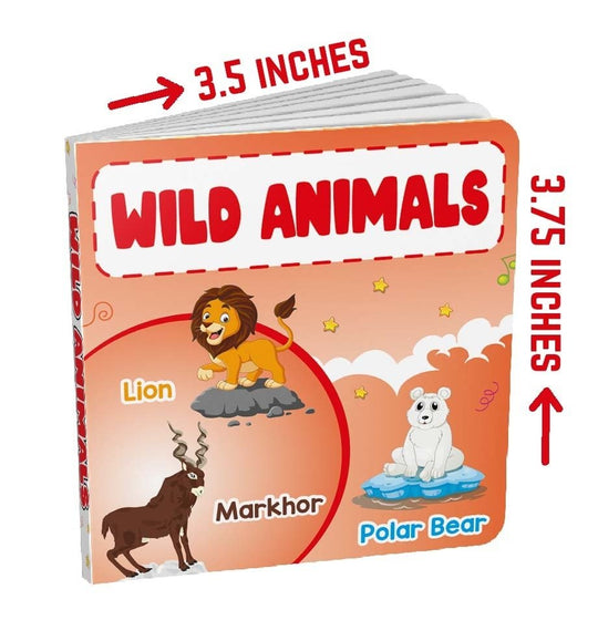 MY TINY BOARD BOOKS: WILD ANIMALS - Paramount Books   