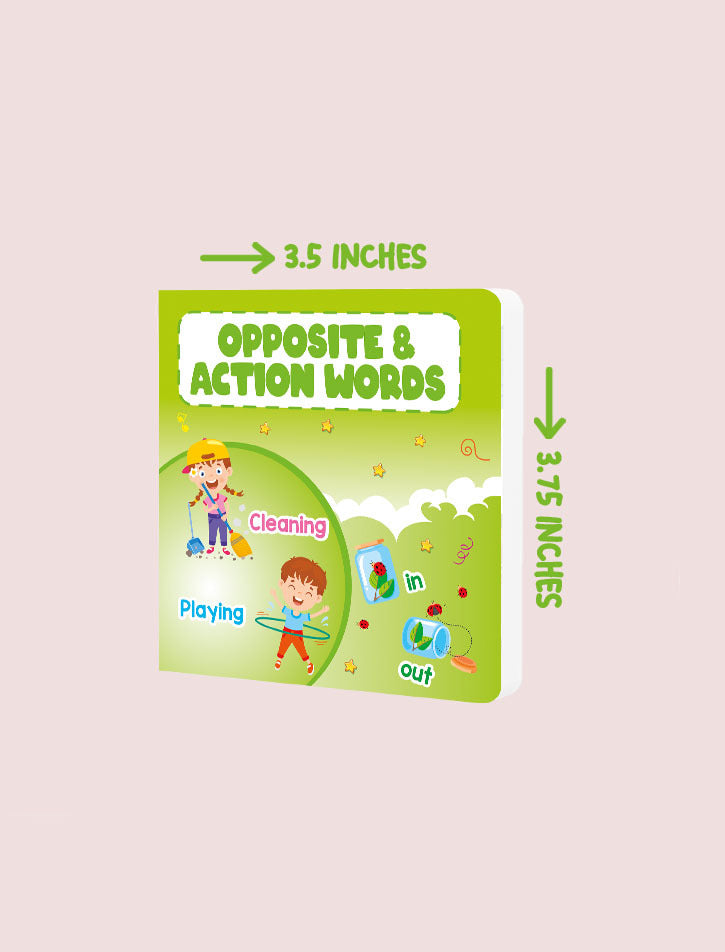 MY TINY BOARD BOOKS: OPPOSITE & ACTION WORDS