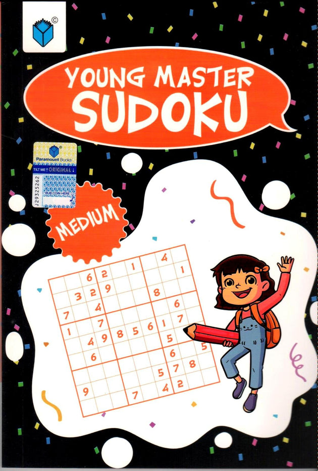 YOUNG MASTER SUDOKU MEDIUM - Paramount Books   