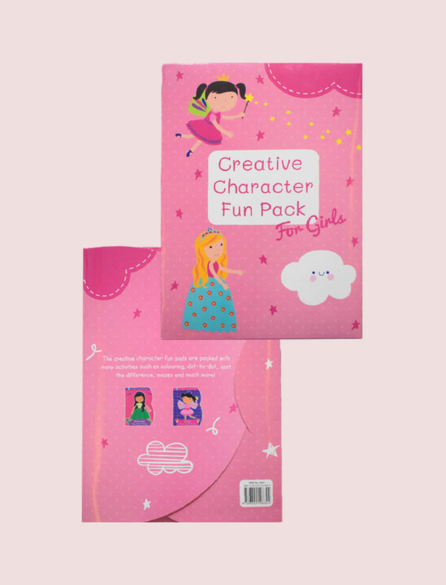 CREATIVE CHARACTER FUN PACK FOR GIRLS