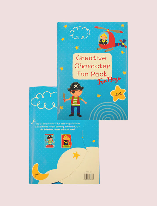 CREATIVE CHARACTER FUN PACK FOR BOYS