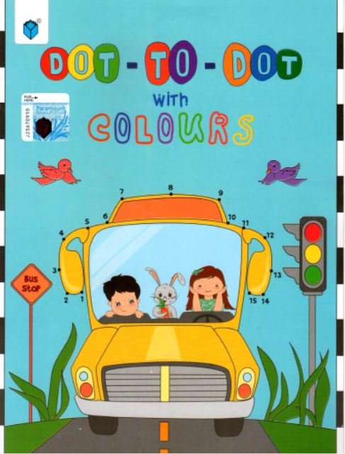 DOT-TO-DOT WITH COLOURS - Paramount Books   