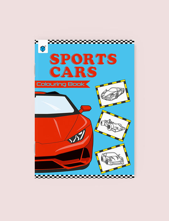 SPORTS CARS COLOURING BOOK