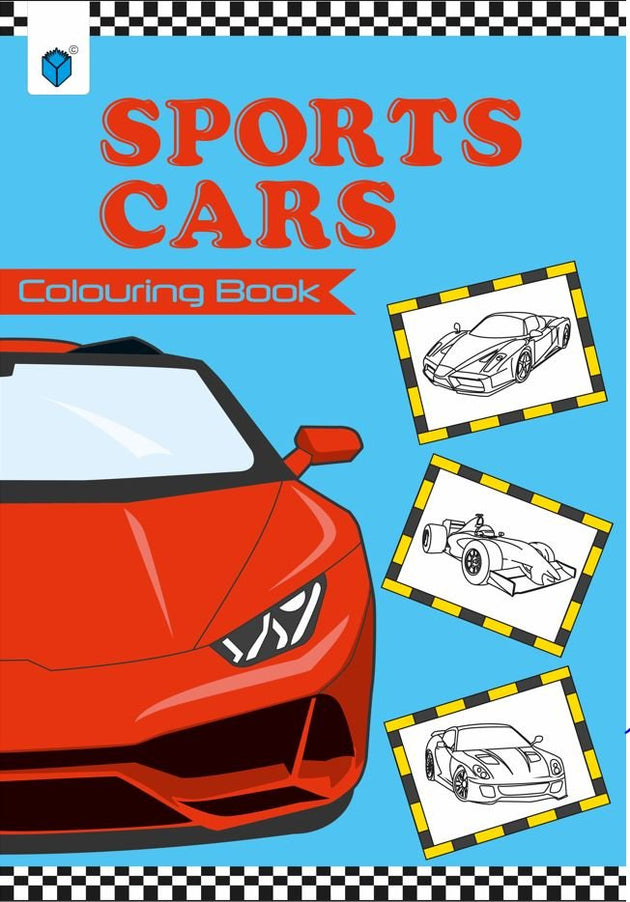 SPORTS CARS COLOURING BOOK - Paramount Books   