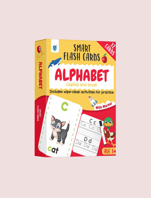 SMART FLASH CARDS ALPHABET CAPITAL & SMALL