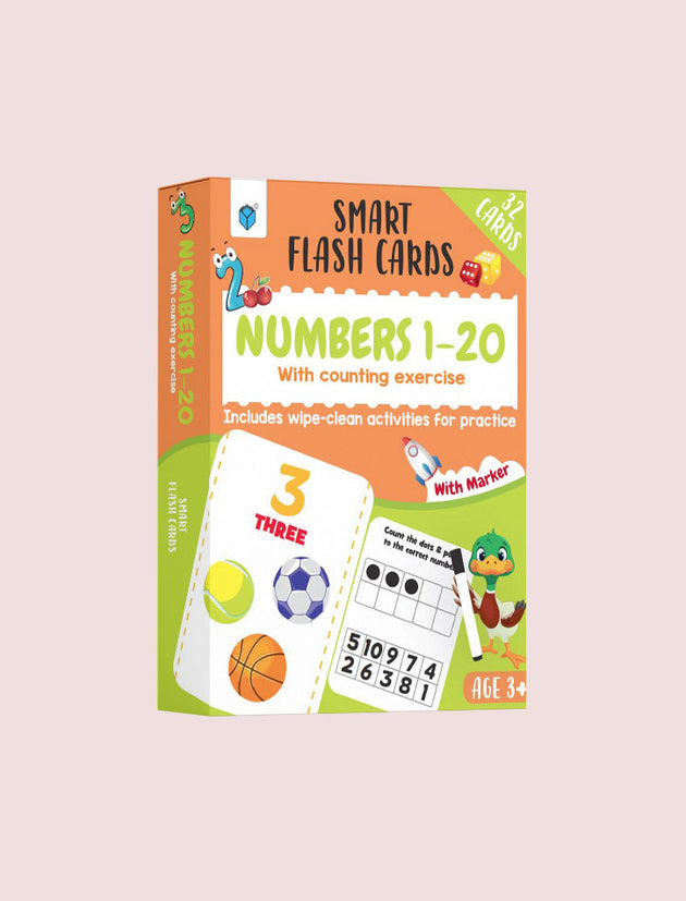 SMART FLASH CARD NUMBERS 1-20