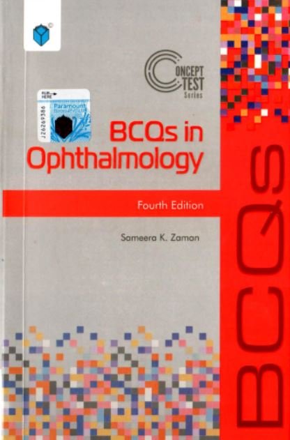 CONCEPT TEST SERIES: BCQS IN OPHTHALMOLOGY 4ED 2023 - Paramount Books   