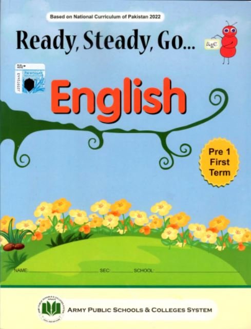 APSACS:Â READY, STEADY, GO ENGLISH PRE 1Â W/CD 1ST TERMÂ (NEW EDITION) 0ED 2023 - Paramount Books   