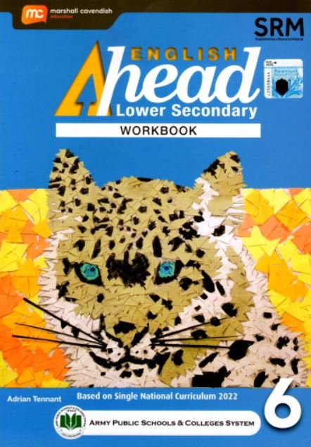 ENGLISH AHEAD: LOW SECONDARY WORKBOOK-6 (SNC) APSACS NEW ED. - Paramount Books   