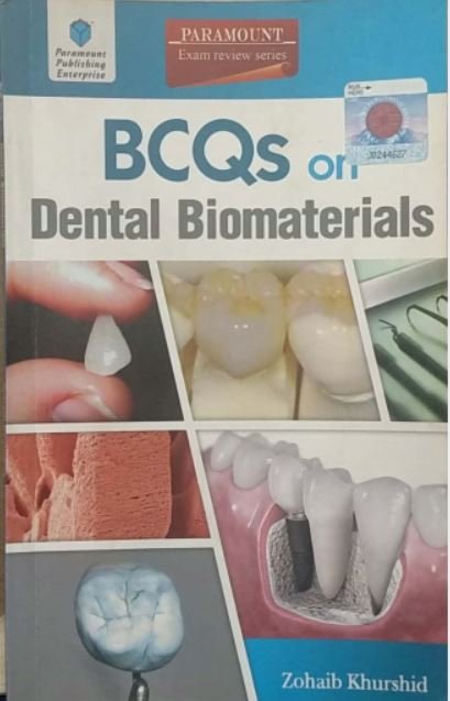 BCQS ON DENTAL BIOMATERIALS PB 2013 - Paramount Books   