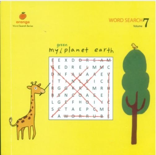 WORD SEARCH: MY GREEN PLANET EARTH VOLUME 7