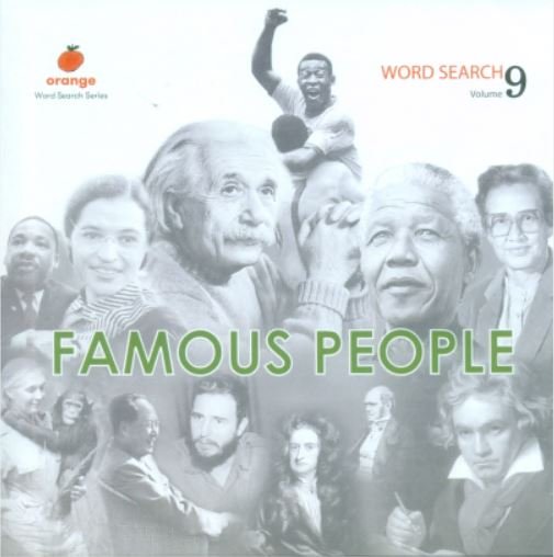 WORD SEARCH: FAMOUS PEOPLE VOLUME 9 - Paramount Books   