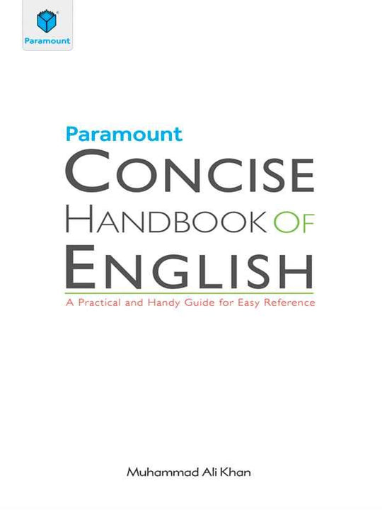 PARAMOUNT CONCISE HANDBOOK OF ENGLISH - Paramount Books   