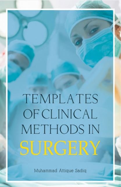 TEMPLATES OF CLINICAL METHODS IN SURGERY - Paramount Books   