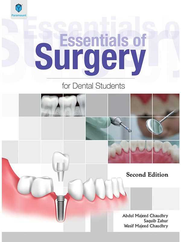 ESSENTIALS OF SURGERY FOR DENTAL STUDENTS - Paramount Books   