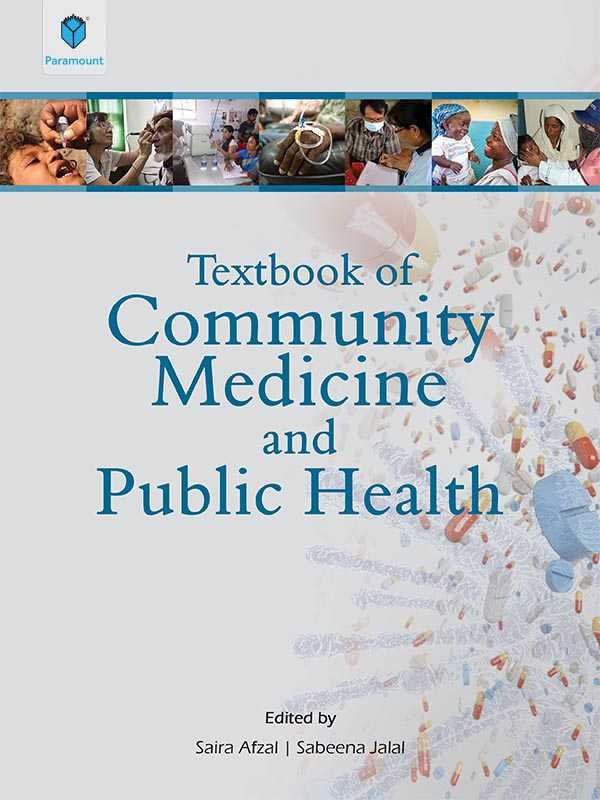 TEXTBOOK OF COMMUNITY MEDICINE & PUBLIC HEALTH - Paramount Books   