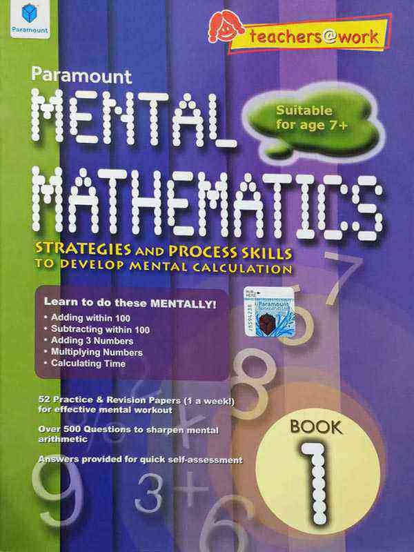 PARAMOUNT MENTAL MATHEMATICS BOOK 1 - Paramount Books   