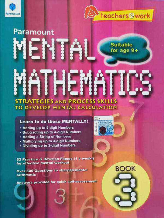 PARAMOUNT MENTAL MATHEMATICS BOOK 3 - Paramount Books   