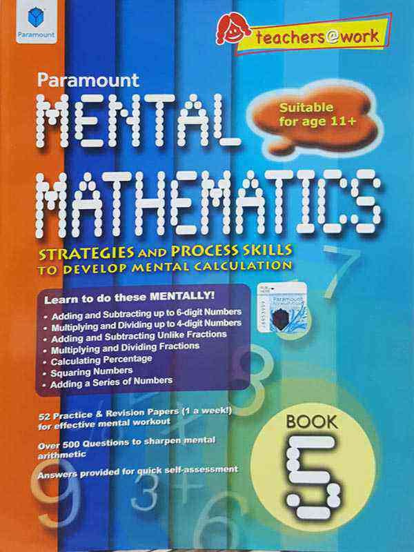 PARAMOUNT MENTAL MATHEMATICS BOOK 5 - Paramount Books   