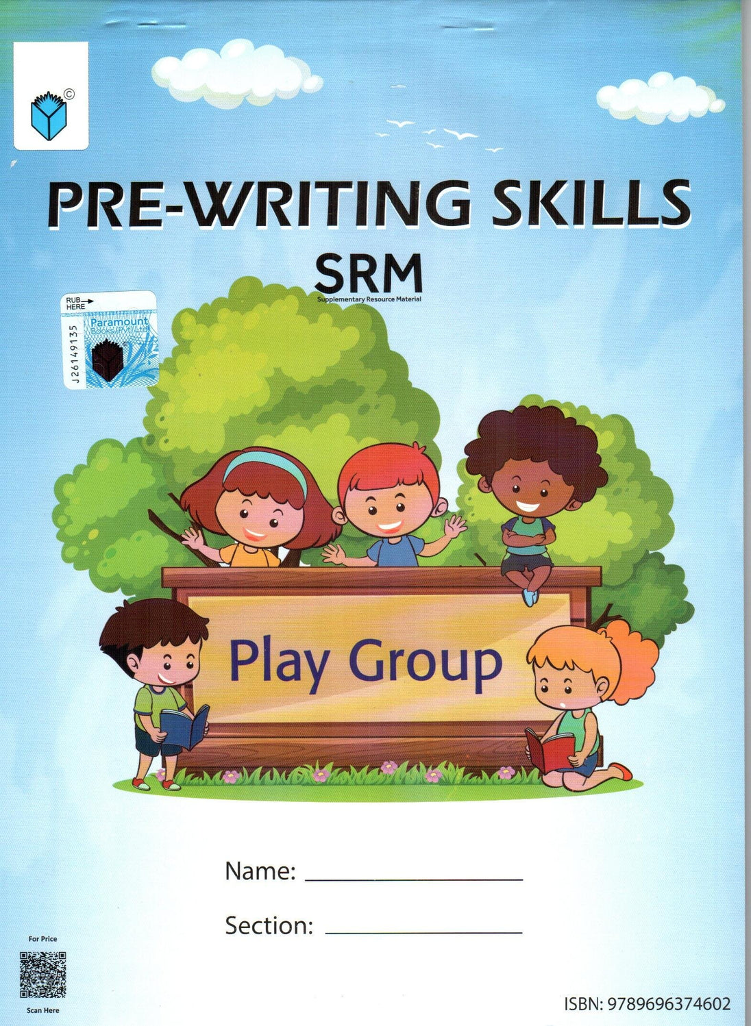 PARAMOUNT PRE WRITING SKILLS PLAYGROUP - Paramount Books   