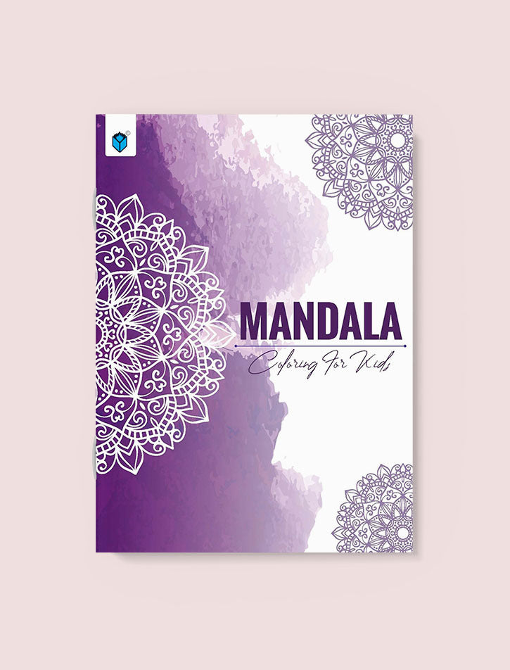 MANDALA COLORING FOR KIDS BOOK 1 PURPLE