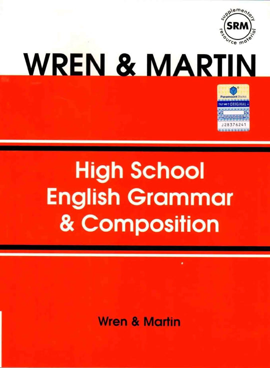 HIGH SCHOOL ENGLISH GRAMMAR & COMPOSITION (NEW ED) - Paramount Books   