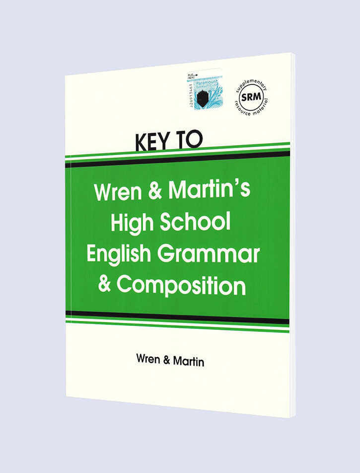 KEY TO WREN & MARTIN'S HIGH SCHOOL ENGLISH GRAMMAR & COMPOSITION
